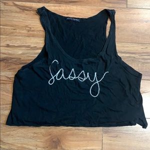 Brandy Melville Sassy Tank Top